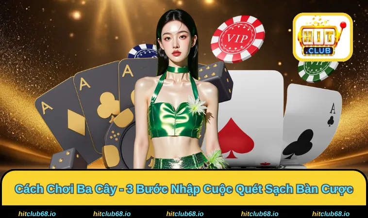 Cách Chơi Ba Cây - Đọc Vị Đối Thủ Nhận Tiền Về Tức Thì 100%