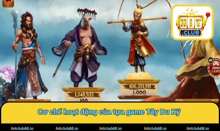Cơ chế hoạt động của tựa game Tây Du Ký 