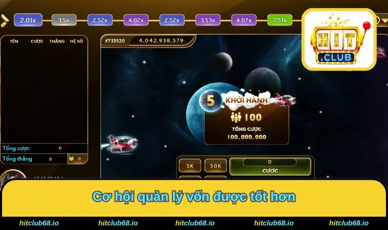 Cơ hội quản lý vốn được tốt hơn