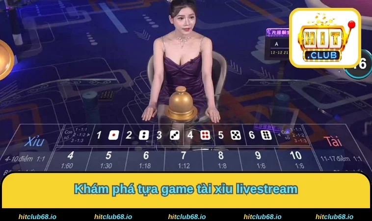Khám phá tựa game tài xỉu livestream