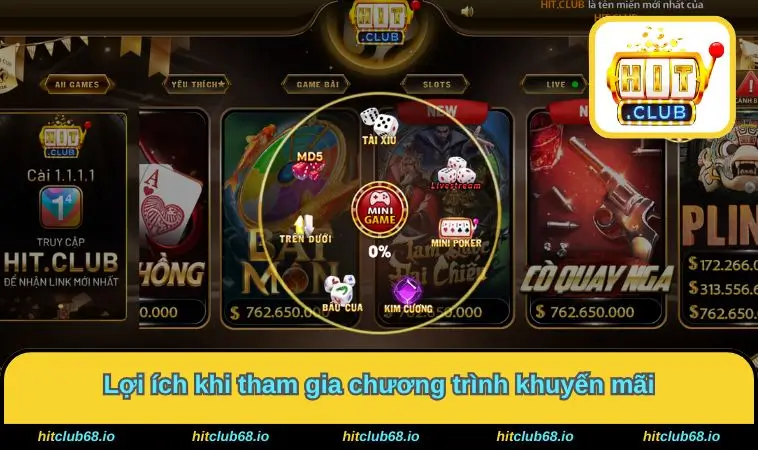 Lợi ích khi tham gia khuyến mãi