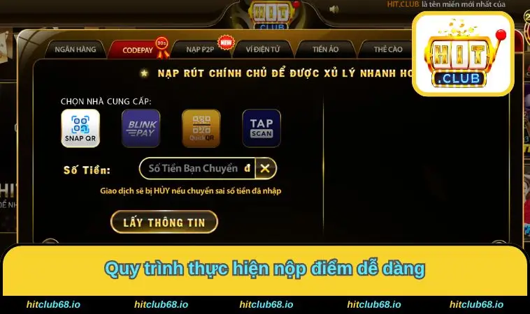 Quy trình thực hiện nộp điểm dễ dàng